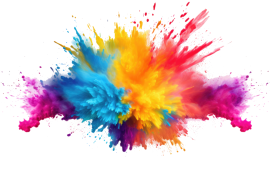 Colorful splash 