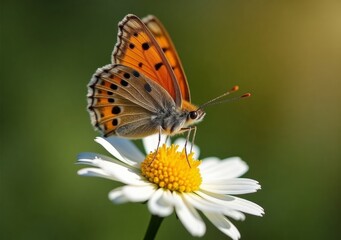 Obraz premium Artist captures the beauty of nature while painting in a serene forest