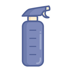 Blue spray bottle 