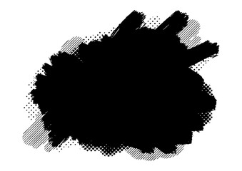 hand painted grunge splatter ink background