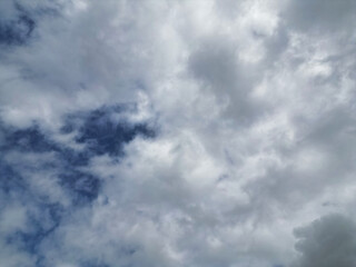 Sky and Clouds over Canterbury Central city of England UK