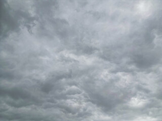 Sky and Clouds over Canterbury Central city of England UK