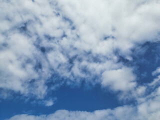 Sky and Clouds over Canterbury Central city of England UK