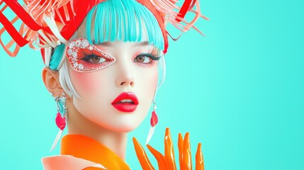 Virtual meetups showcase stunning cosplay online event colorful theme