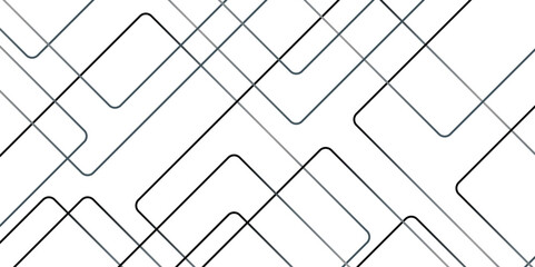 Abstract grey lines on white background with luxury shapes architecture plan. Modern pattern elegant gray line template background.	
