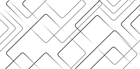 Abstract grey lines on white background with luxury shapes architecture plan. Modern pattern elegant gray line template background.	
