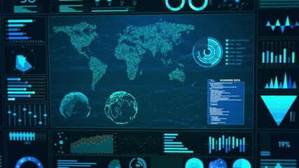 Business and market data analysis reports, infographics, bar stats charts diagrams. Statistics, stock Market Data Success, financial graph, economy data diagram money investment analysis finance 4K 3D - Powered by Adobe