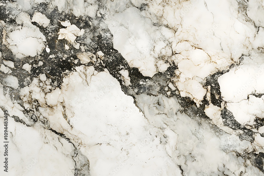 Aufkleber a close-up view of a marble surface with intricate patterns and textures.