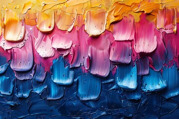 Oil paint textures as color abstract background, wallpaper, pattern, art print, etc.