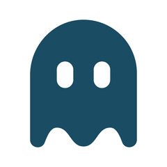 Monster, bacteria svg cut file. Isolated vector illustration.