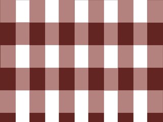 Colorful checkered texture or plaid pattern in dark red and white color. 