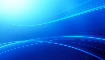 Abstract blue neon futuristic waving texture background.