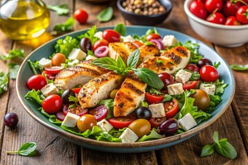 Mediterranean Chicken Salad