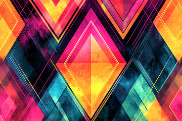 Fototapeta premium Bright Layered Patterns