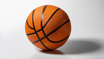 Fototapeta premium basketball ball isolated on white background