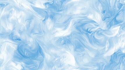 Fototapeta premium Mesmerizing abstract blue marble ink design with flowing textures and swirls