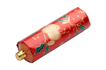 Festive holiday cracker home celebration decorative item christmas vibes close-up joyful tradition