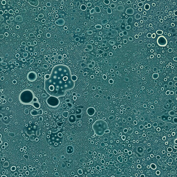 Generated image of detailed amoeba texture, viewed from directly above.