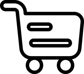 Rounded  stroke CART Icon
