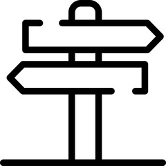 Fototapeta premium Rounded stroke SIGN Icon
