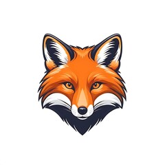 Obraz premium fox logo isolated on white background