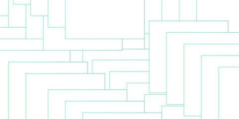 Modern and creative design featuring white boxes of different sizes.  Geometric seamless lines with blue transparent material. Random lines triangle shape with luxury concept.