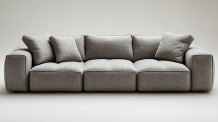 Fototapeta premium Comfortable Sofa in Living Room