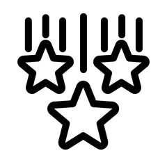 New year icon symbol- firework icon