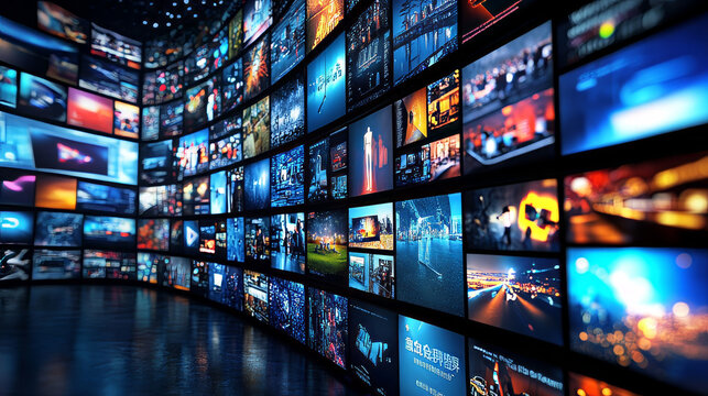 You can use your smartphone to control the smart TV.  It sends and receives information wirelessly.