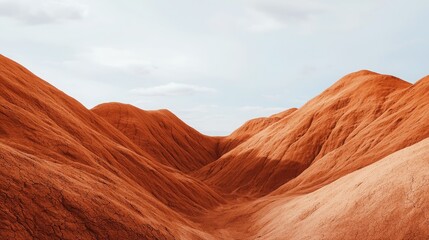 Naklejka premium Exploring stunning red landscapes natural wonders australia nature photography