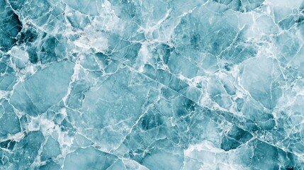 Fototapeta premium Abstract ice texture nature background image cool tones aerial view