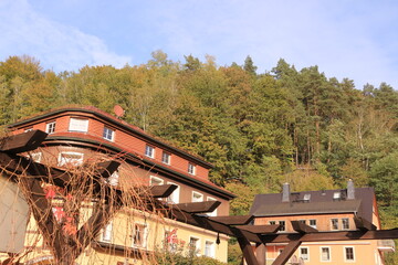 Impressionen aus dem Kurort Rathen im Elbsandsteingebirge
