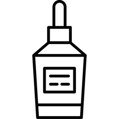 Obraz premium Face Oil Icon