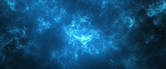 Fototapeta premium A spiral galaxy with aurora borealis, our galaxy is the Milky Way