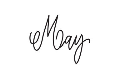 May text for Digital Planner 