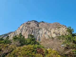 한국 제주도 해안가 풍경