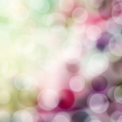 abstract background with bokeh