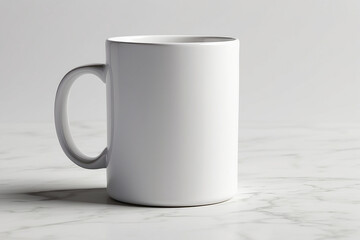 Obraz premium Empty white mug