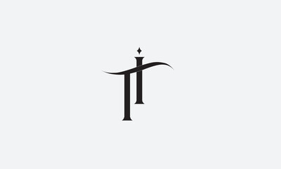 TI, IT, I, T Abstract Letters Logo Monogram