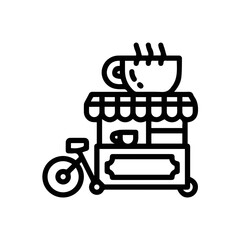 Truck icon symbol vector image illustration
