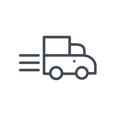 Truck icon symbol vector image illustration
