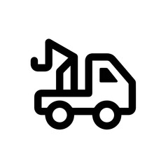 Truck icon symbol vector image illustration
