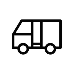 Truck icon symbol vector image illustration