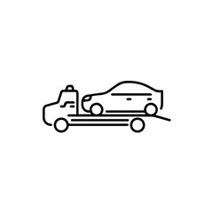 Truck icon symbol vector image illustration