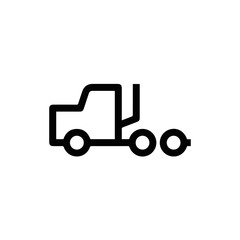 Truck icon symbol vector image illustration