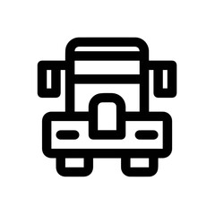 Truck icon symbol vector image illustration