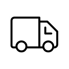 Truck icon symbol vector image illustration