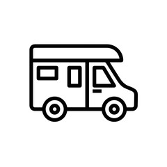 Truck icon symbol vector image illustration
