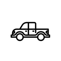 Truck icon symbol vector image illustration
