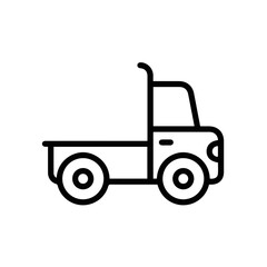 Truck icon symbol vector image illustration
